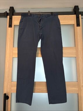 Haggar Navy Straight Leg Chinos